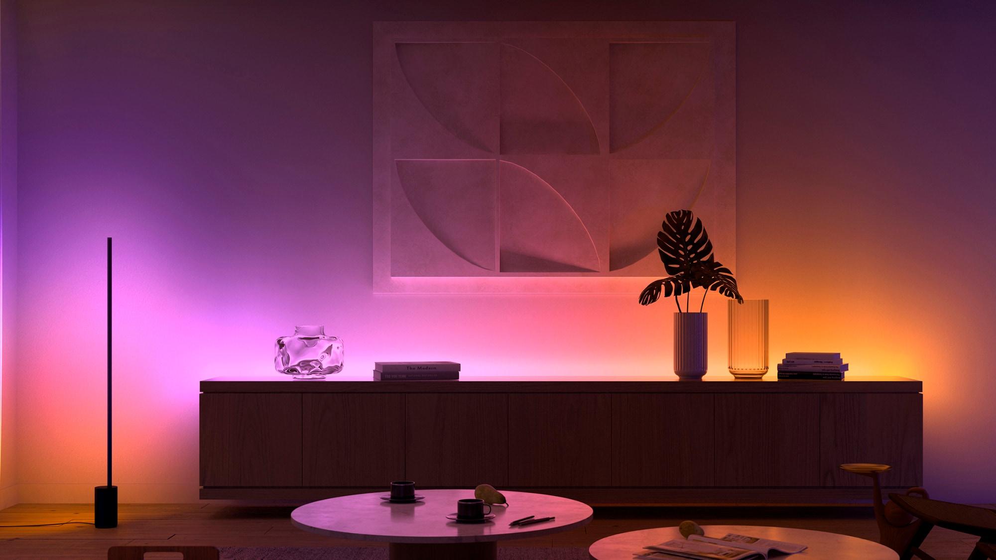 Creating a Dynamic Atmosphere with Philips Hue Play Light Bars